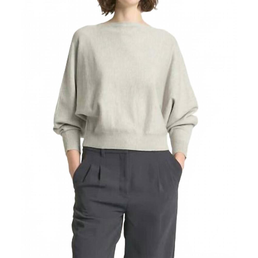 NEW LOOK BY M aura crop sweater in stone grey